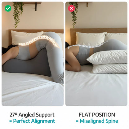 The Naughty Curve Pillow