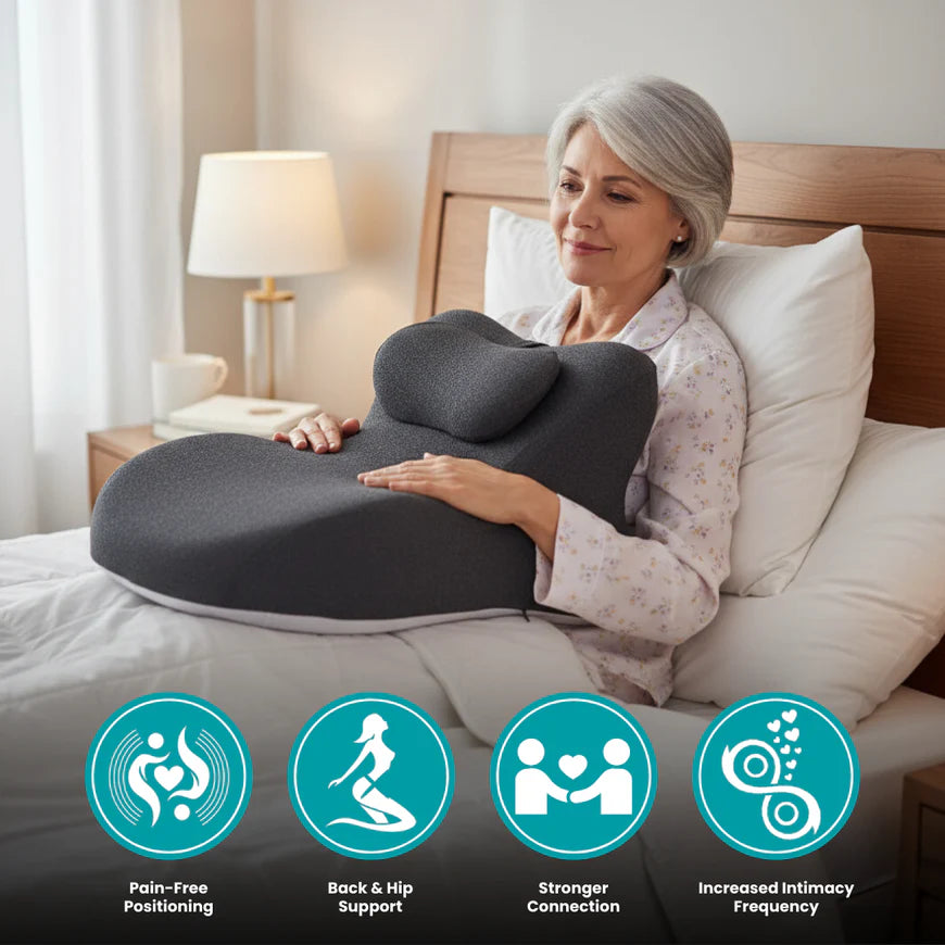 The Naughty Curve Pillow