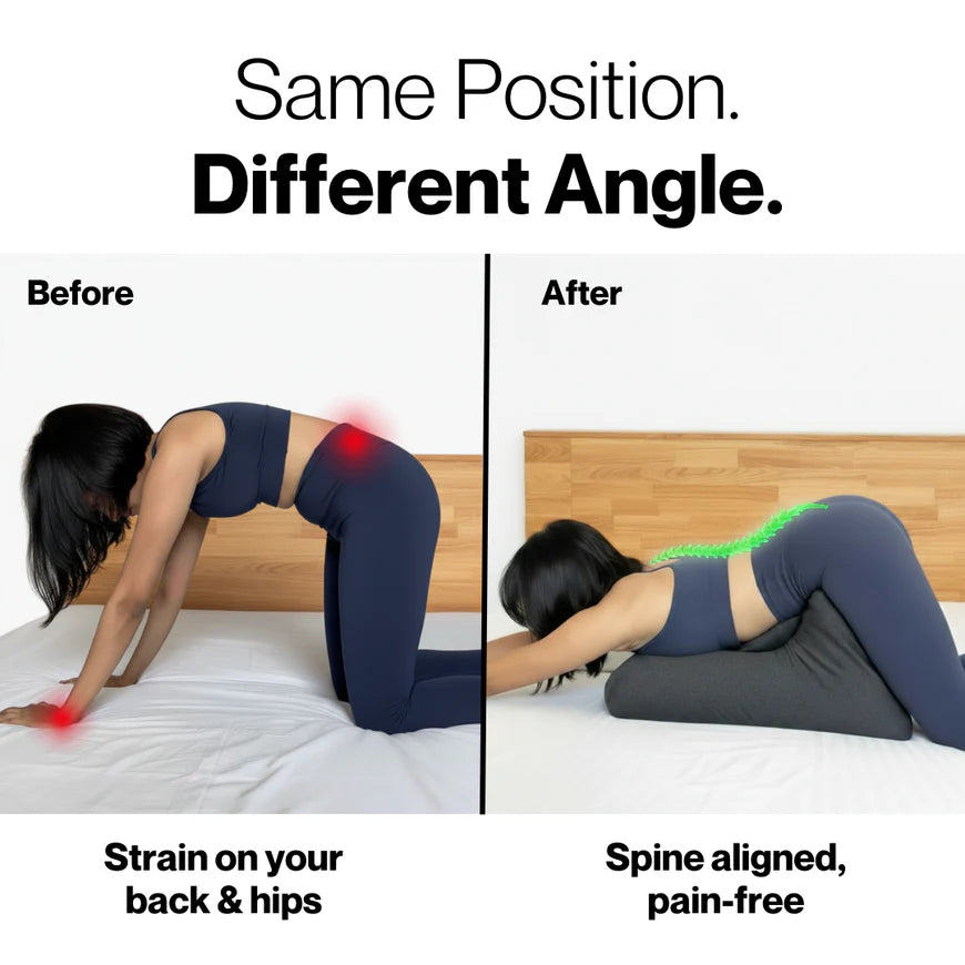 The Naughty Curve Pillow